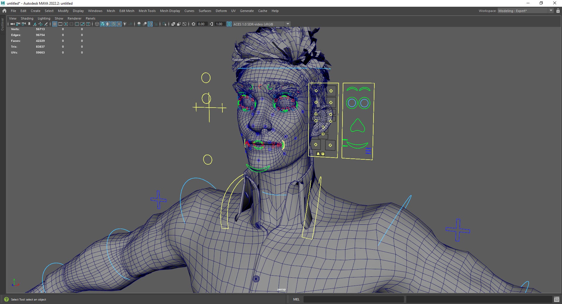 Toon Modern Man classic in Slim Fit Clothes Low-poly 3D model_25