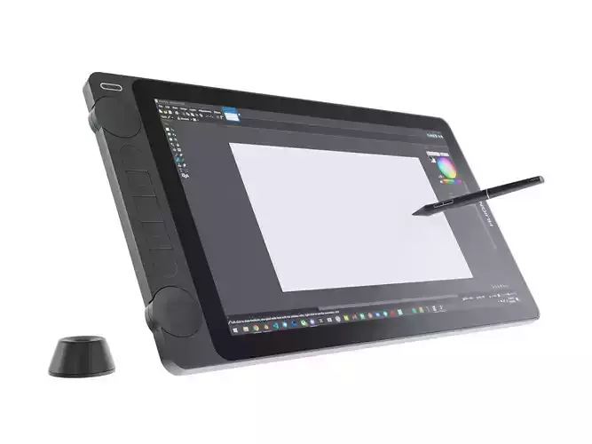 Huion Kamvas 13 Drawing Tablet Low-poly 3D model
