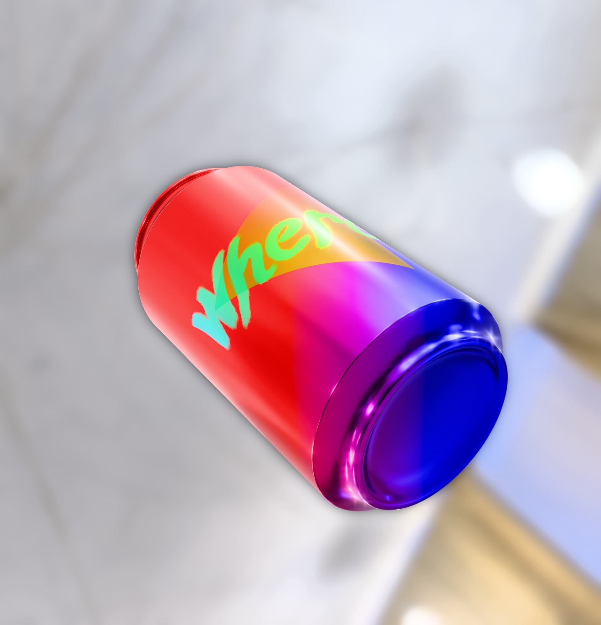 Original Soda Cans 3D model_7