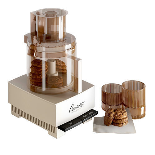 Food processor 50TH Anniversary Edition by Cuisinart 3D model