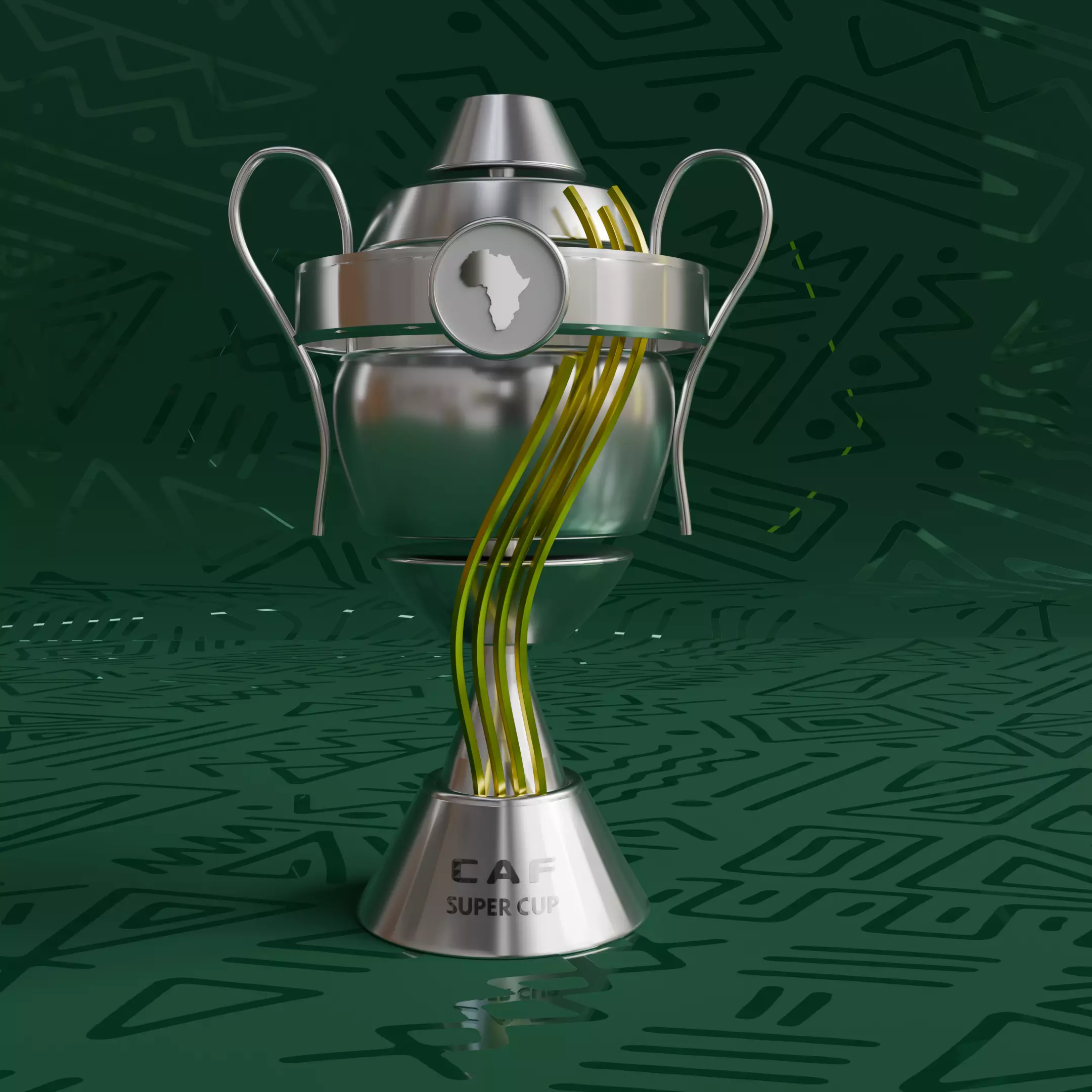 African Super Cup new version 2024 Free 3D print model