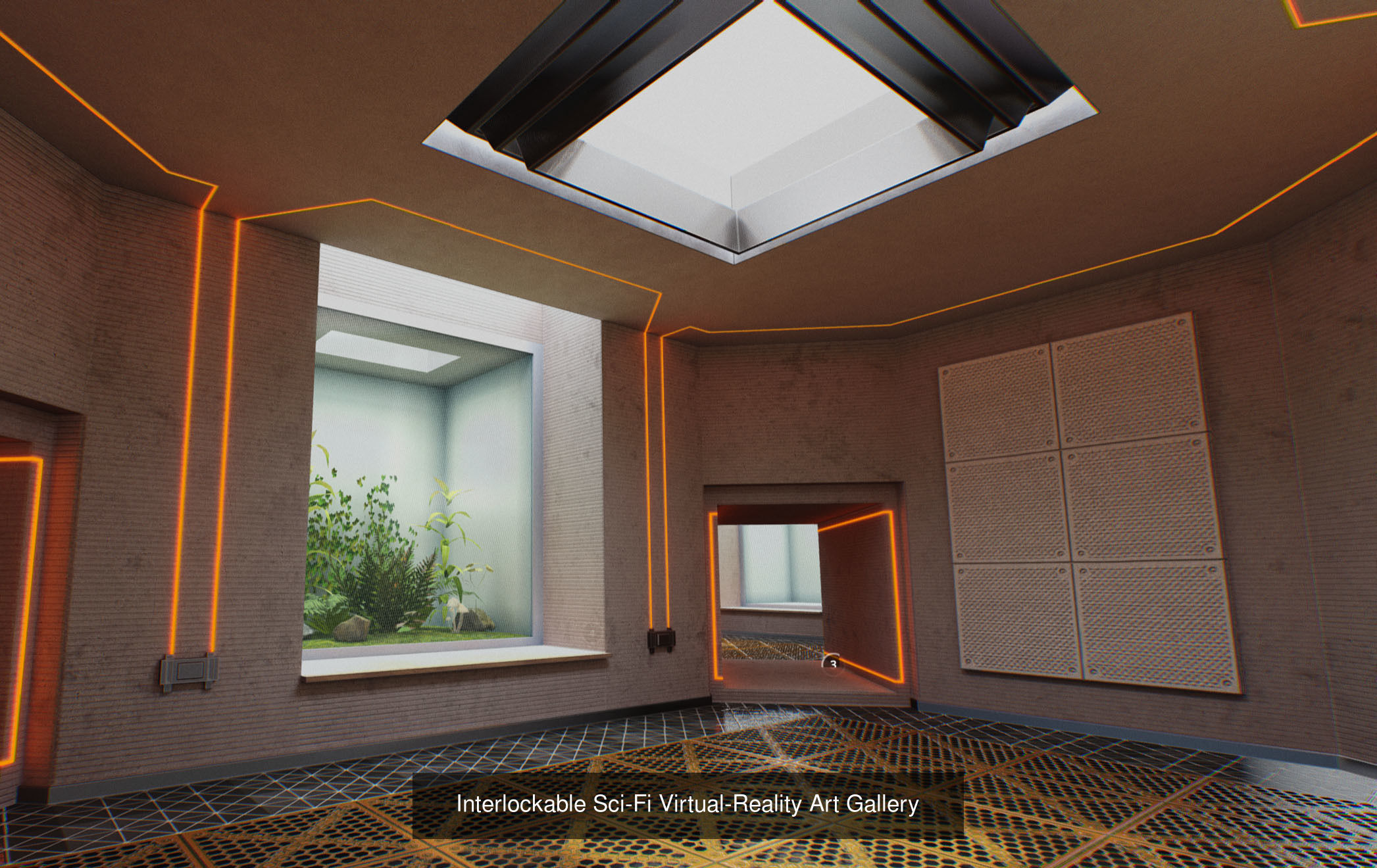 Virtual-Reality Enviroments 3D Model Collection_32