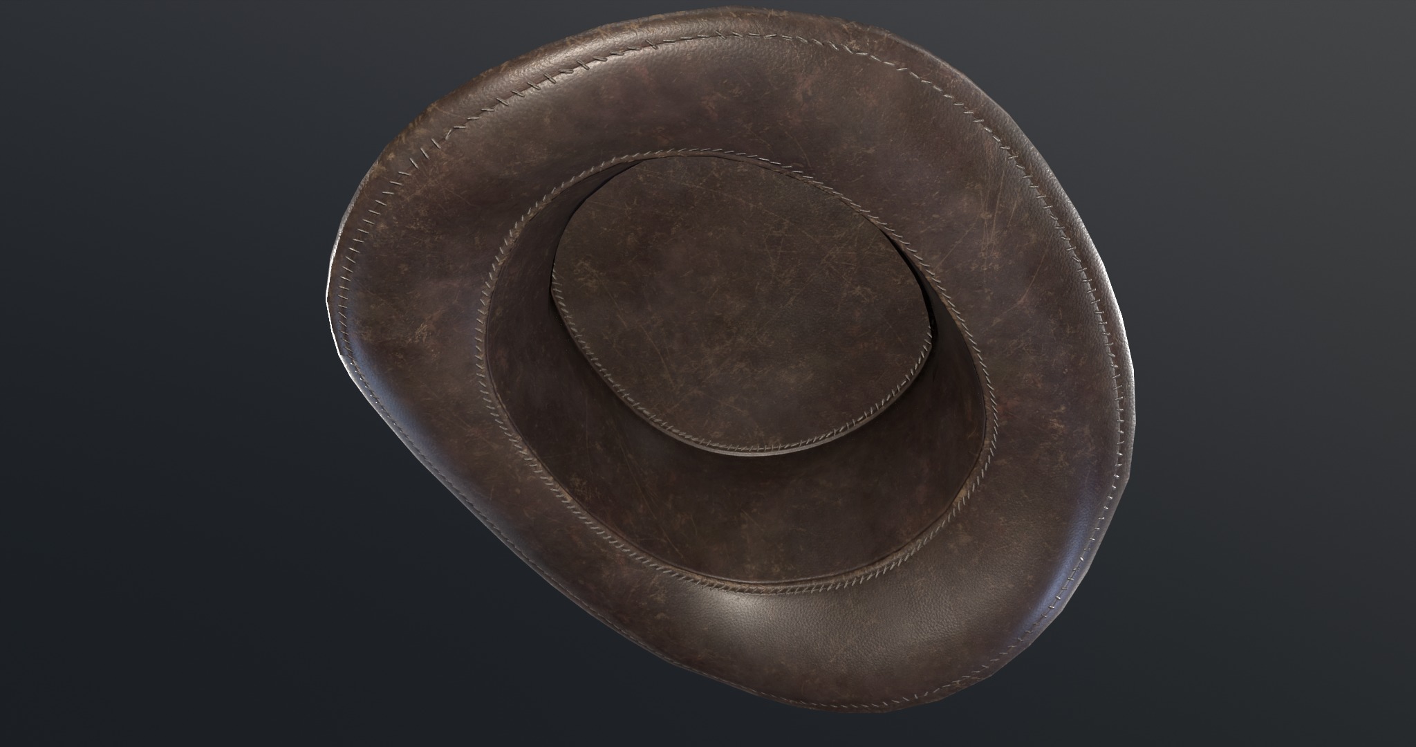 Steampunk mask set - game ready Low-poly 3D model_9