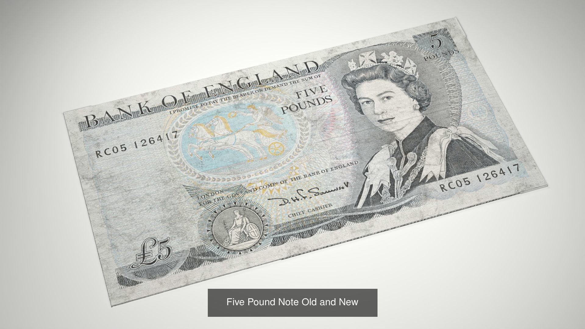 British Bank Notes  3D Model Collection_10