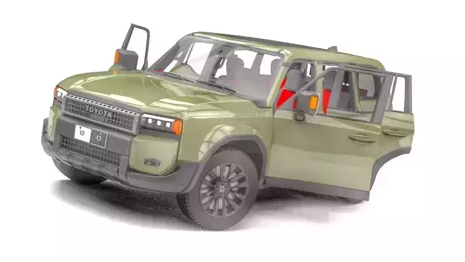Toyota Land Cruiser Prado 2025 With DETAIL INTERIOR