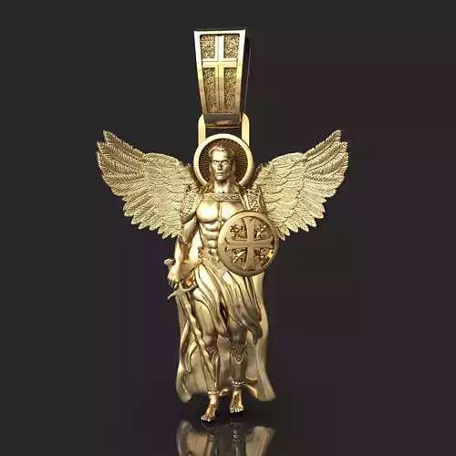 Pendant Saint  the  Archangel Michael