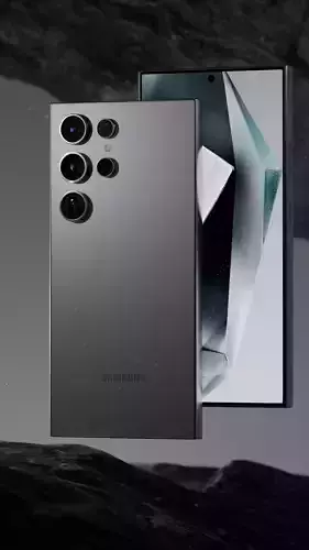 S24 Ultra Scene 3D model