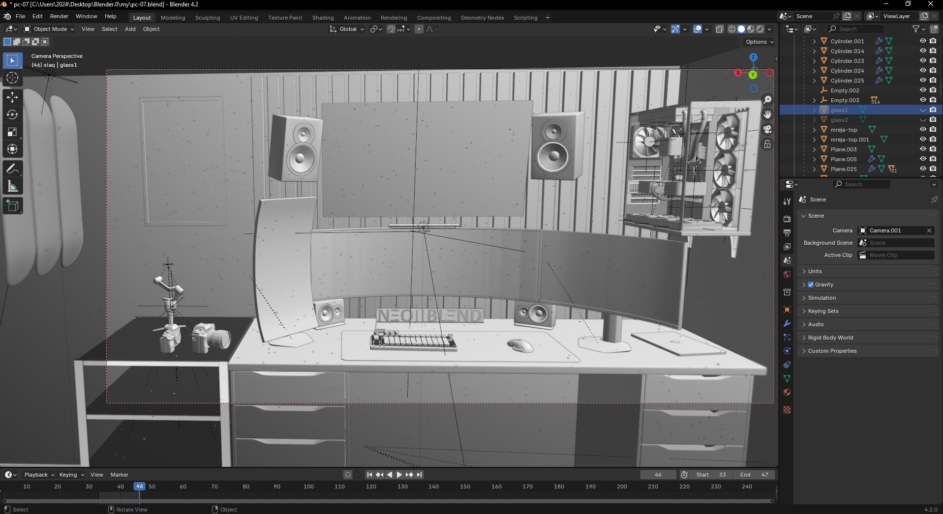 Complete Editing Setup 3D model_2
