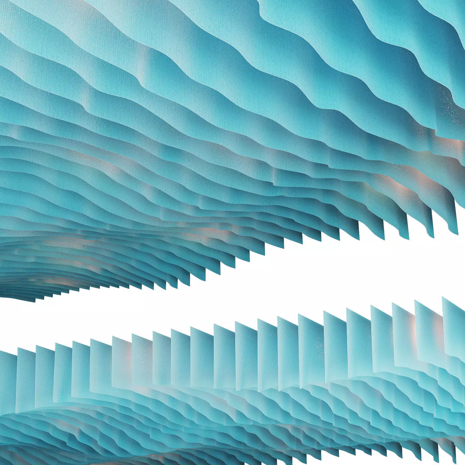 Fabric suspended ceiling 4 3D model