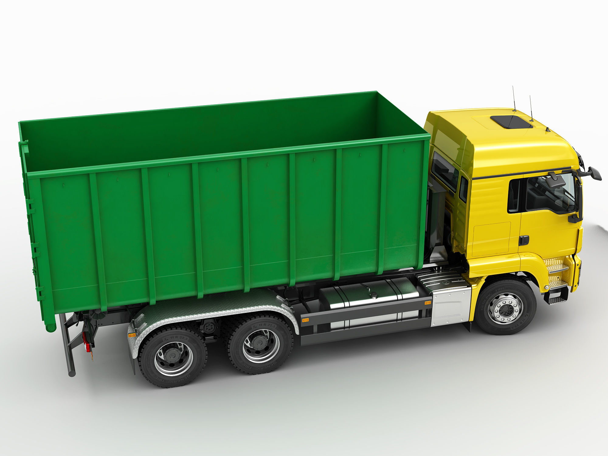 Multilift Truck 6X4 3D model_11