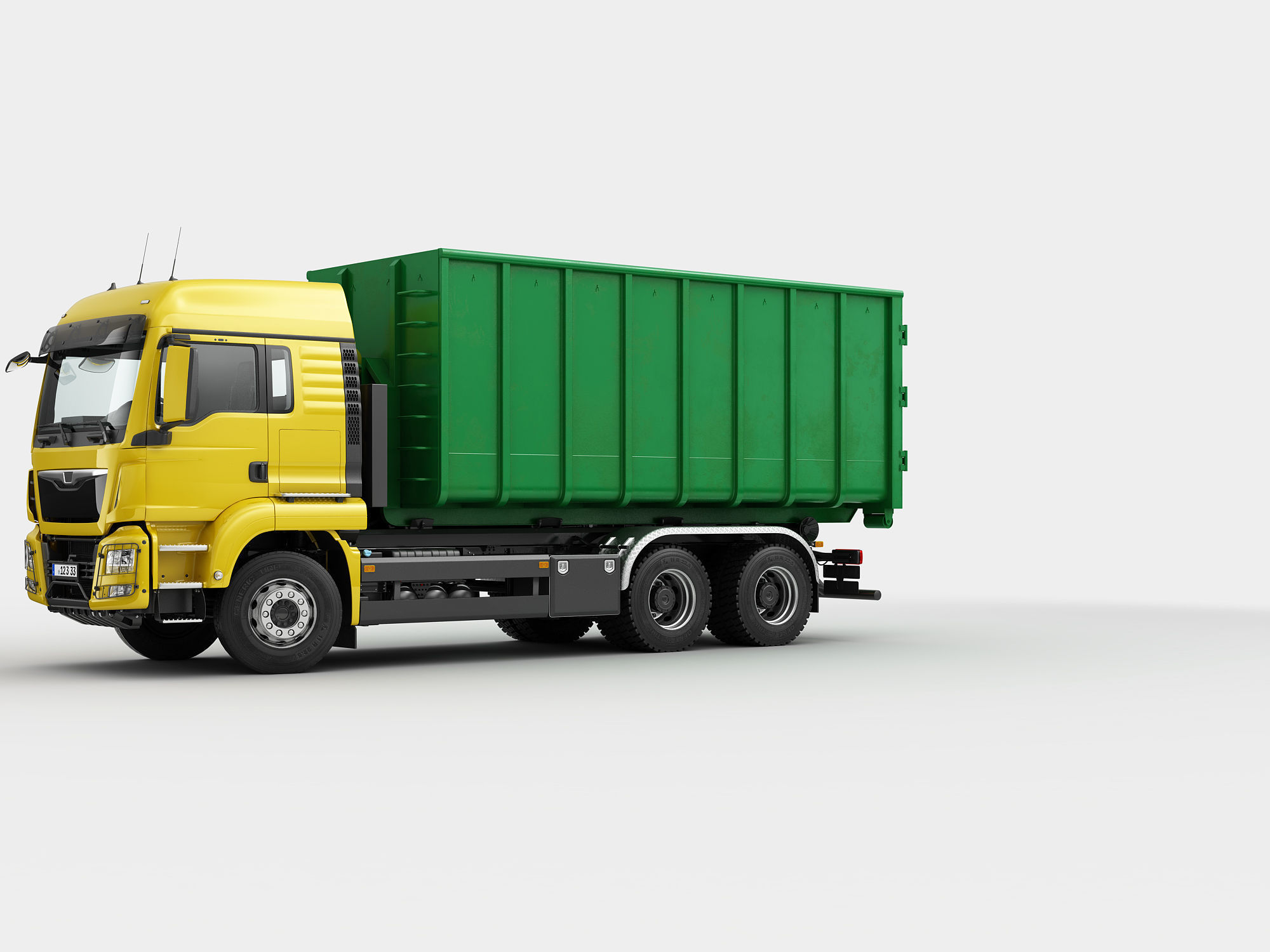 Multilift Truck 6X4 3D model_1