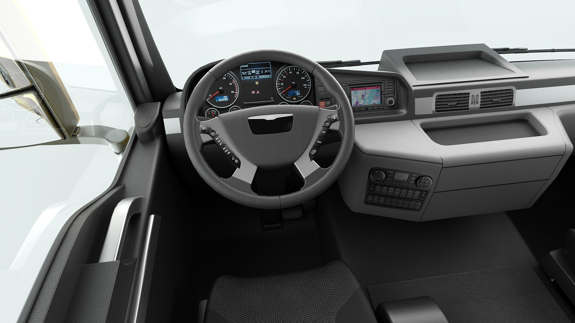 Multilift Truck 6X4 3D model_21