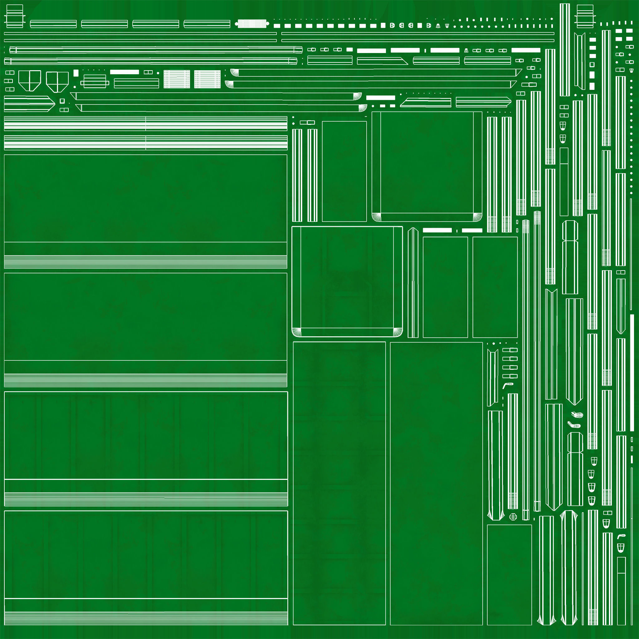 Multilift Truck 6X4 3D model_30