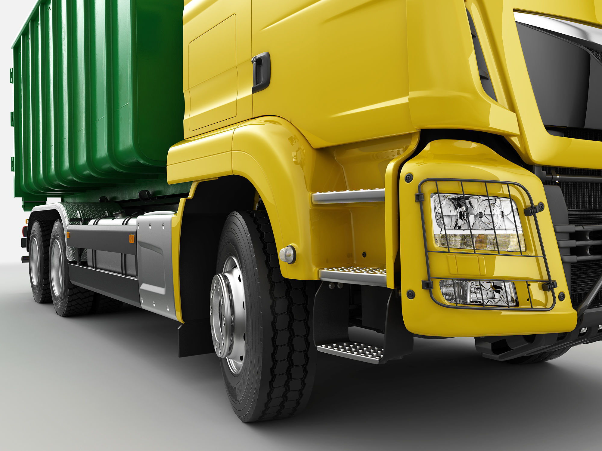 Multilift Truck 6X4 3D model_13