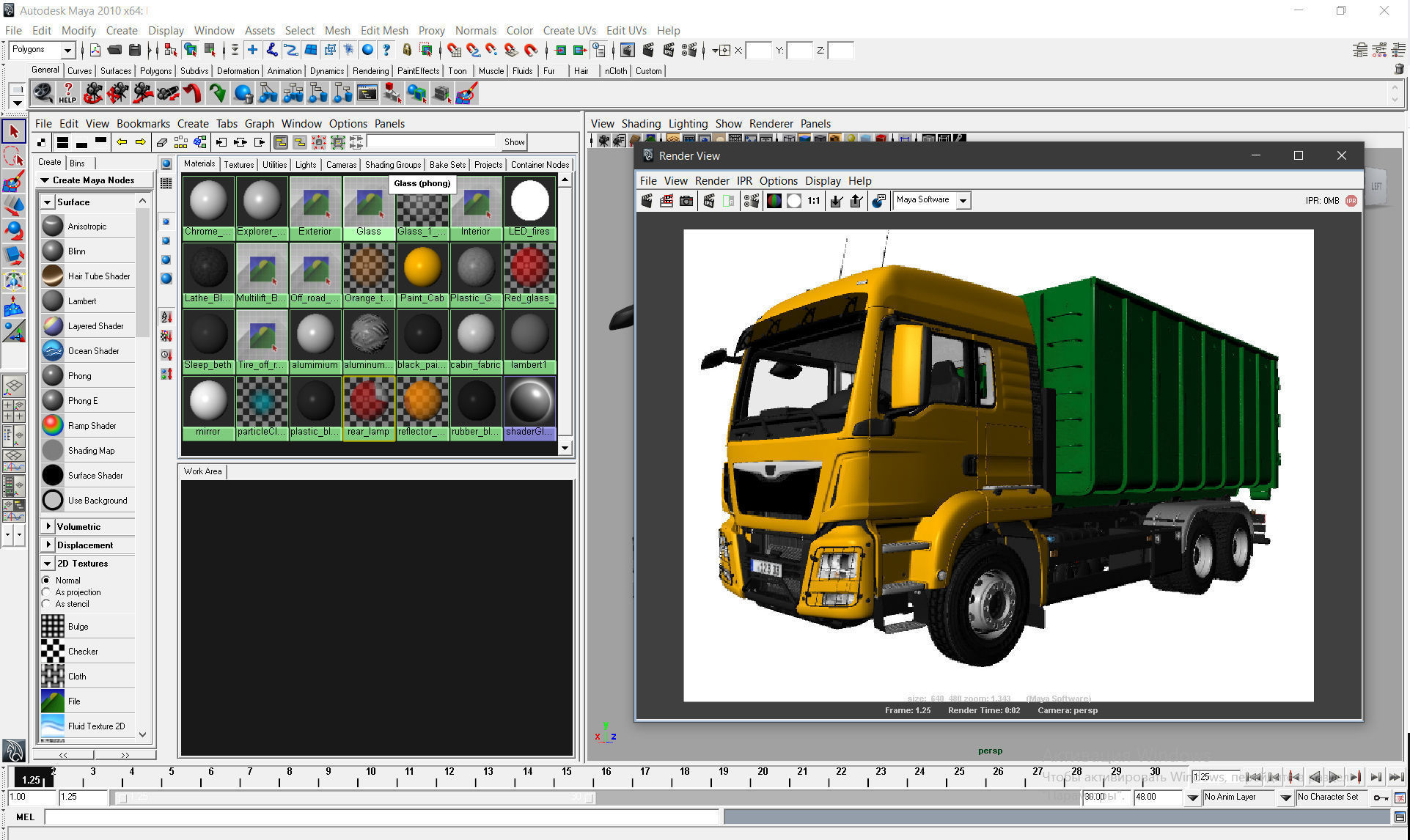 Multilift Truck 6X4 3D model_29