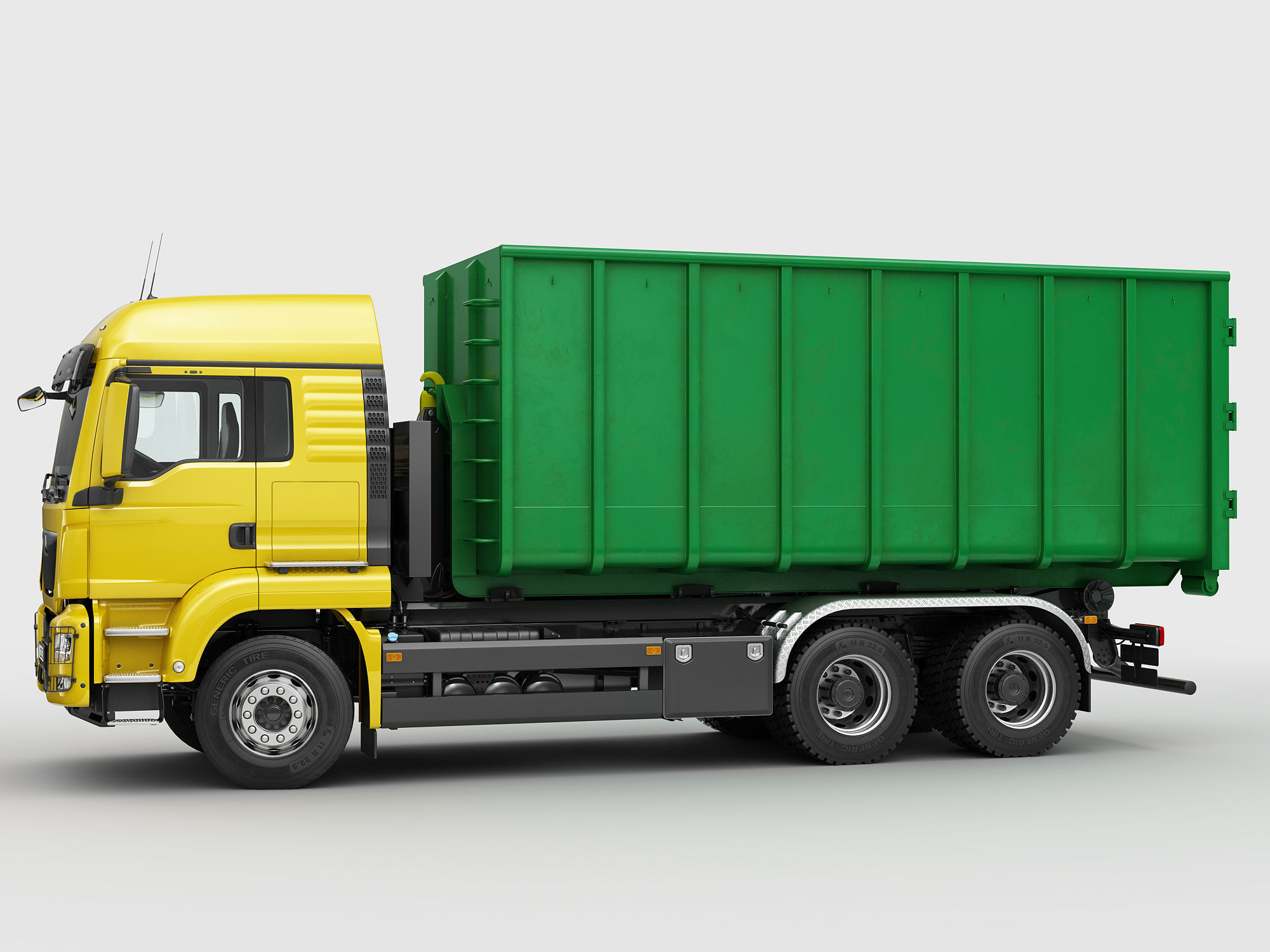 Multilift Truck 6X4 3D model_8