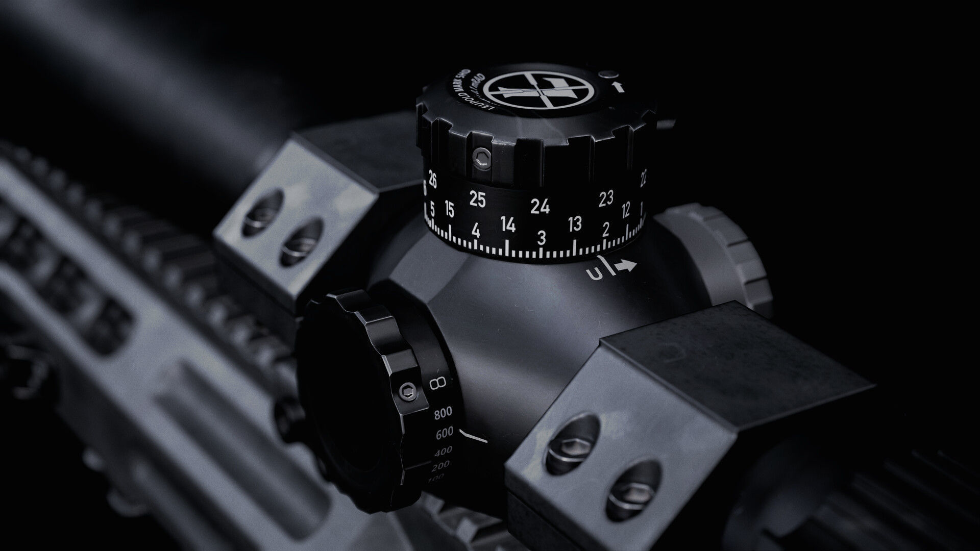 Barrett MRAD Low-poly 3D model_7