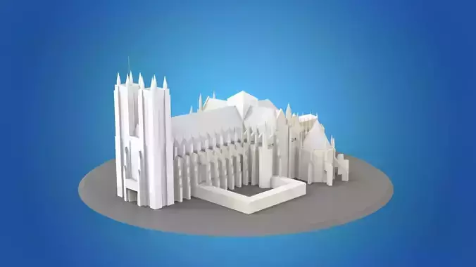 Westminster Abbey 3D model