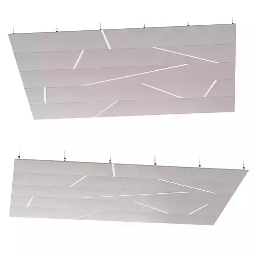 Suspended ceiling with backlight 7