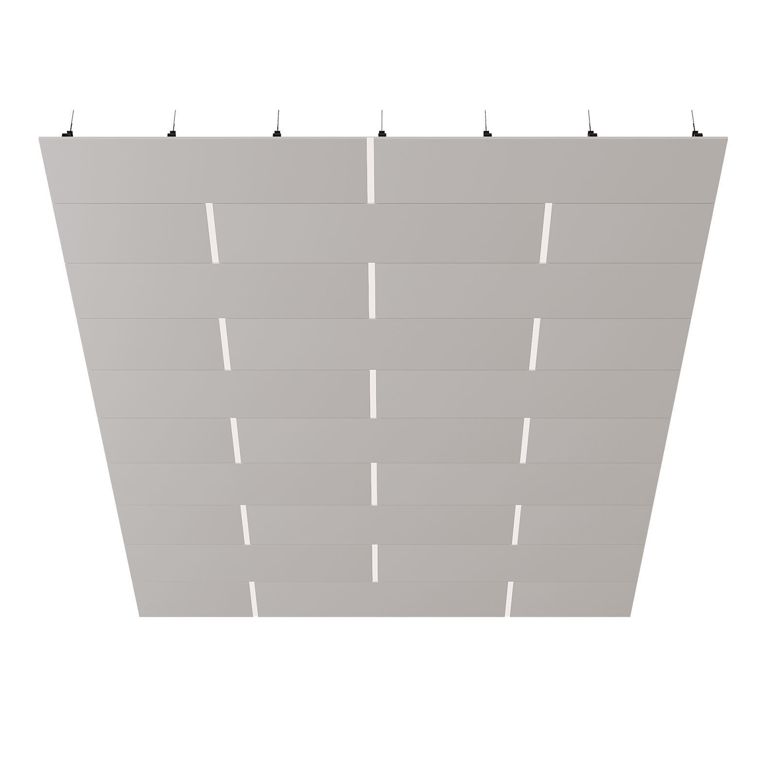 Suspended ceiling with backlight 5 3D model_1