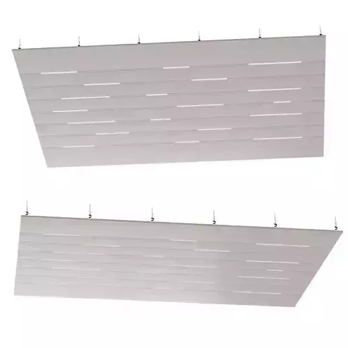 Suspended ceiling with backlight 9 3D model