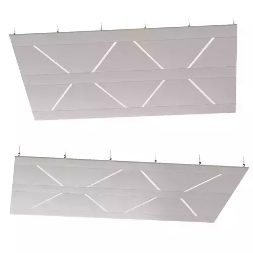 Suspended ceiling with backlight 14