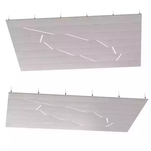 Suspended ceiling with backlight 12