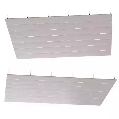 Suspended ceiling with backlight 11 3D model