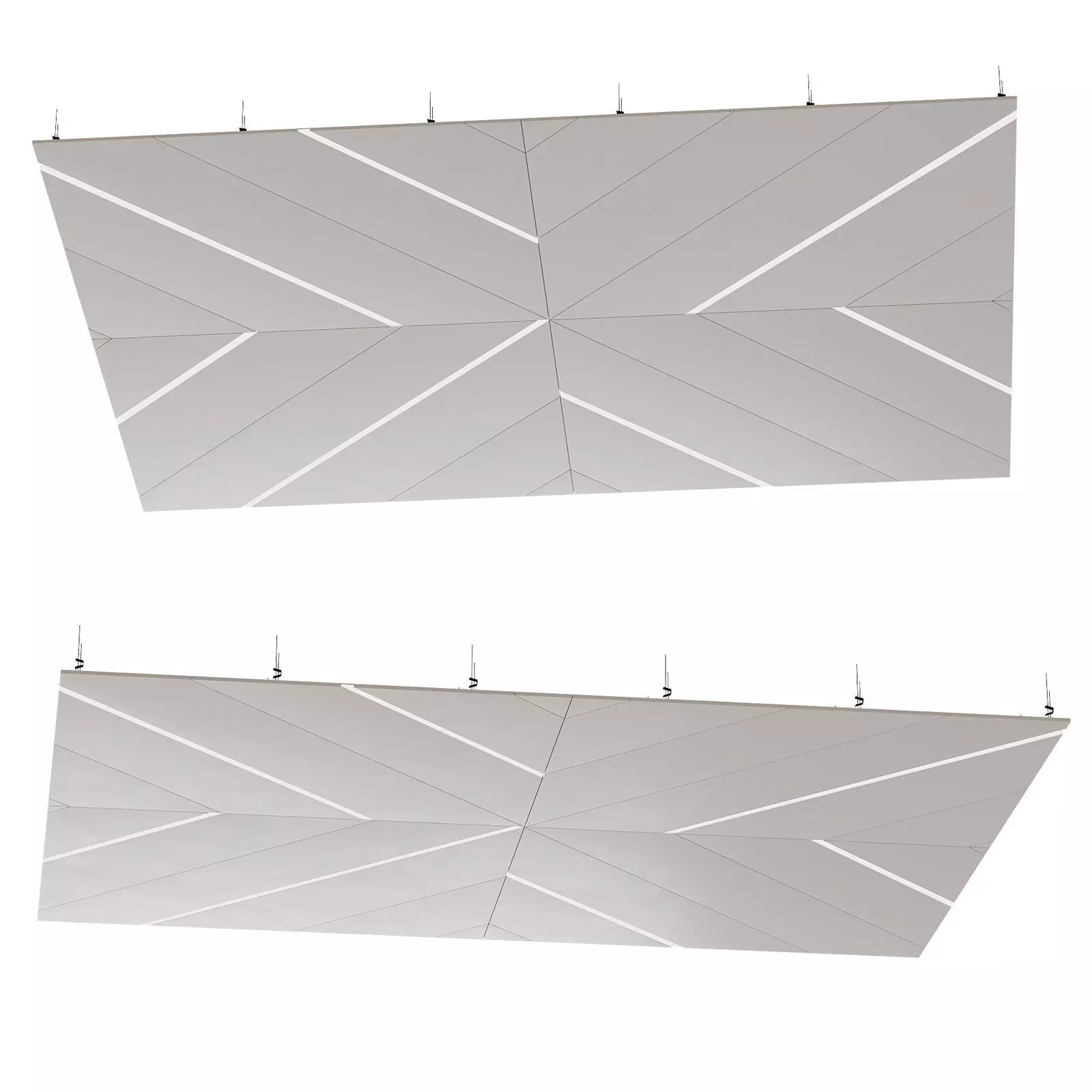 Suspended ceiling with backlight 26 3D model_0