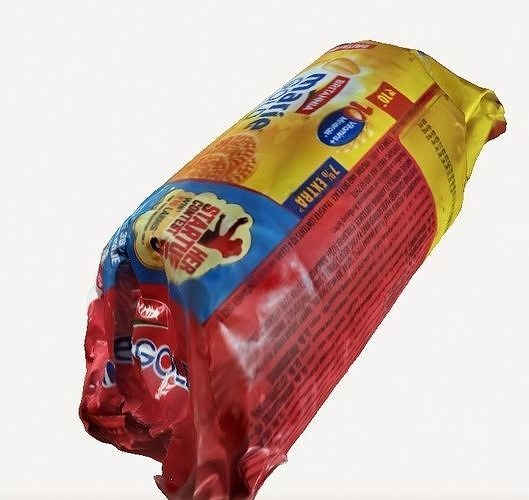 Realistic Indian Biscuits High-Quality PBR  3D model 3