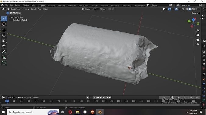 Realistic Indian Biscuits High-Quality PBR  3D model 6