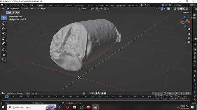 Realistic Indian Biscuits High-Quality PBR  3D model 7