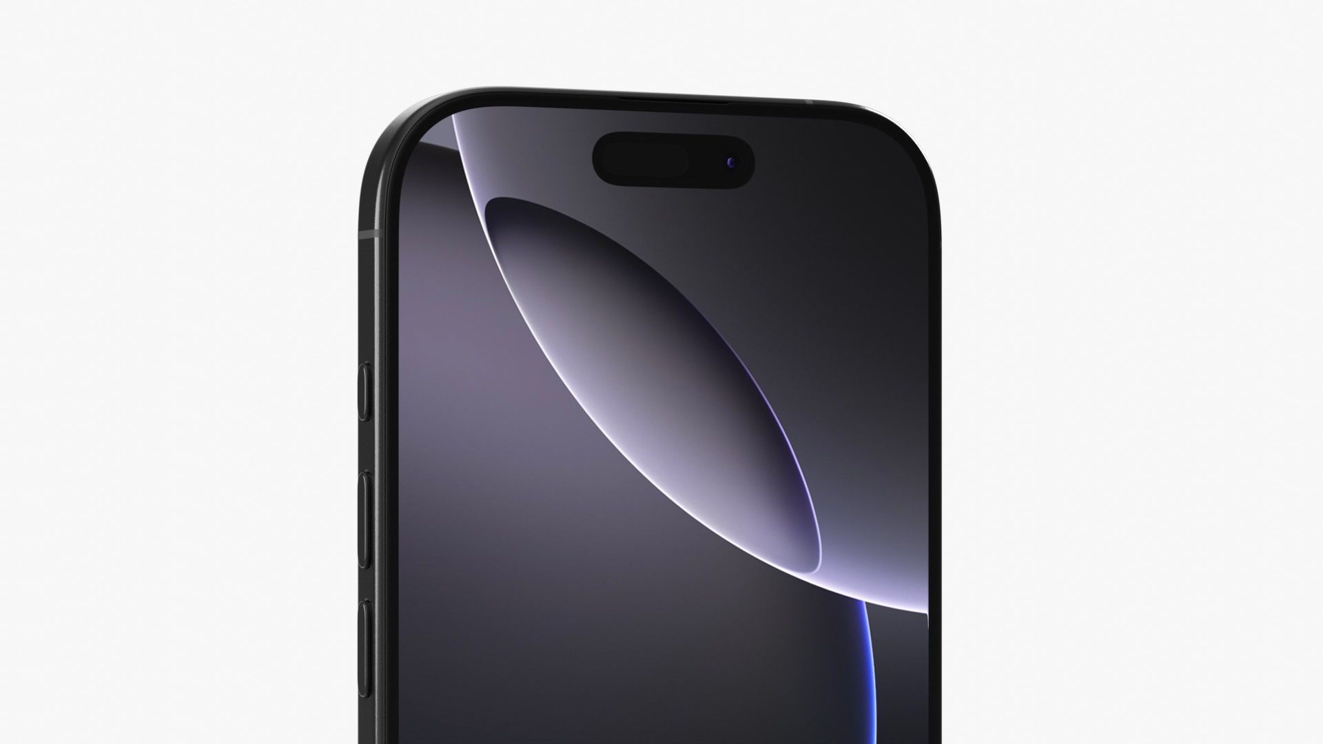 Apple iPhone 16 Pro Black Titanium 3D model_6