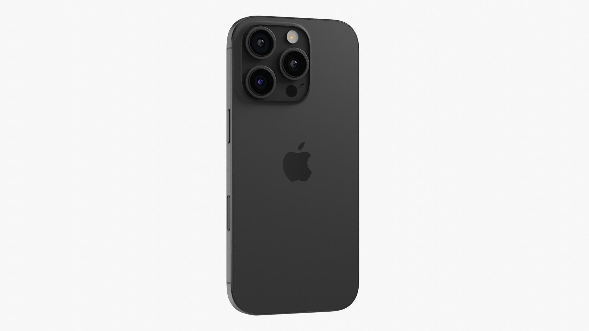 Apple iPhone 16 Pro Black Titanium 3D model_9