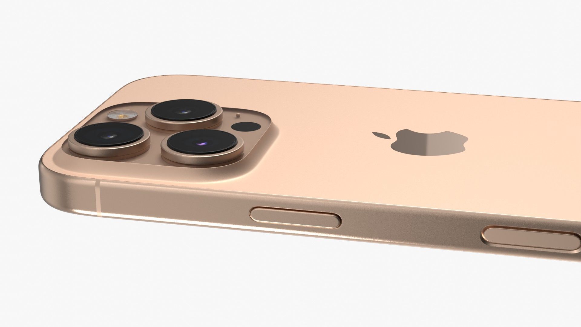 Apple iPhone 16 Pro Desert Titanium 3D model_5
