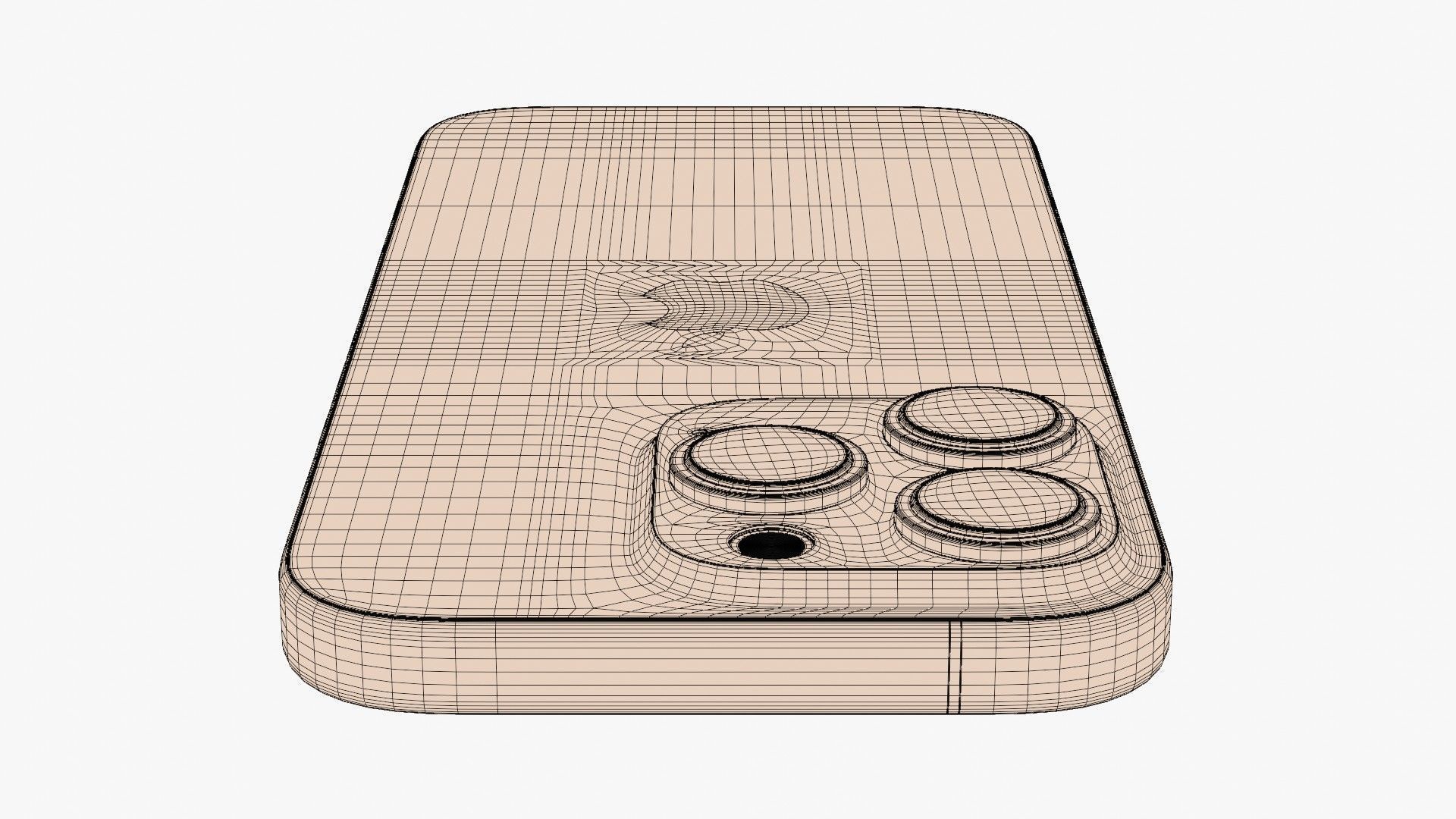 Apple iPhone 16 Pro Desert Titanium 3D model_15