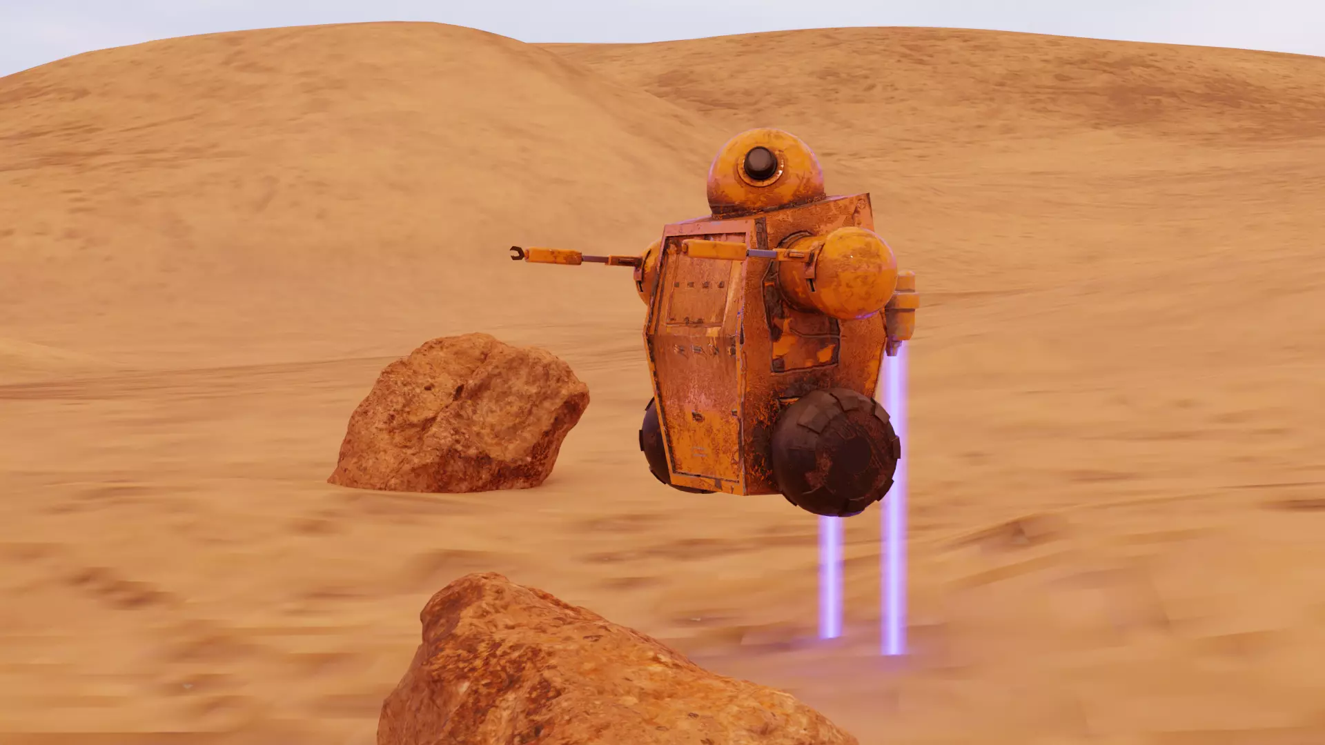 AI-AT Unit Low-poly 3D model_0