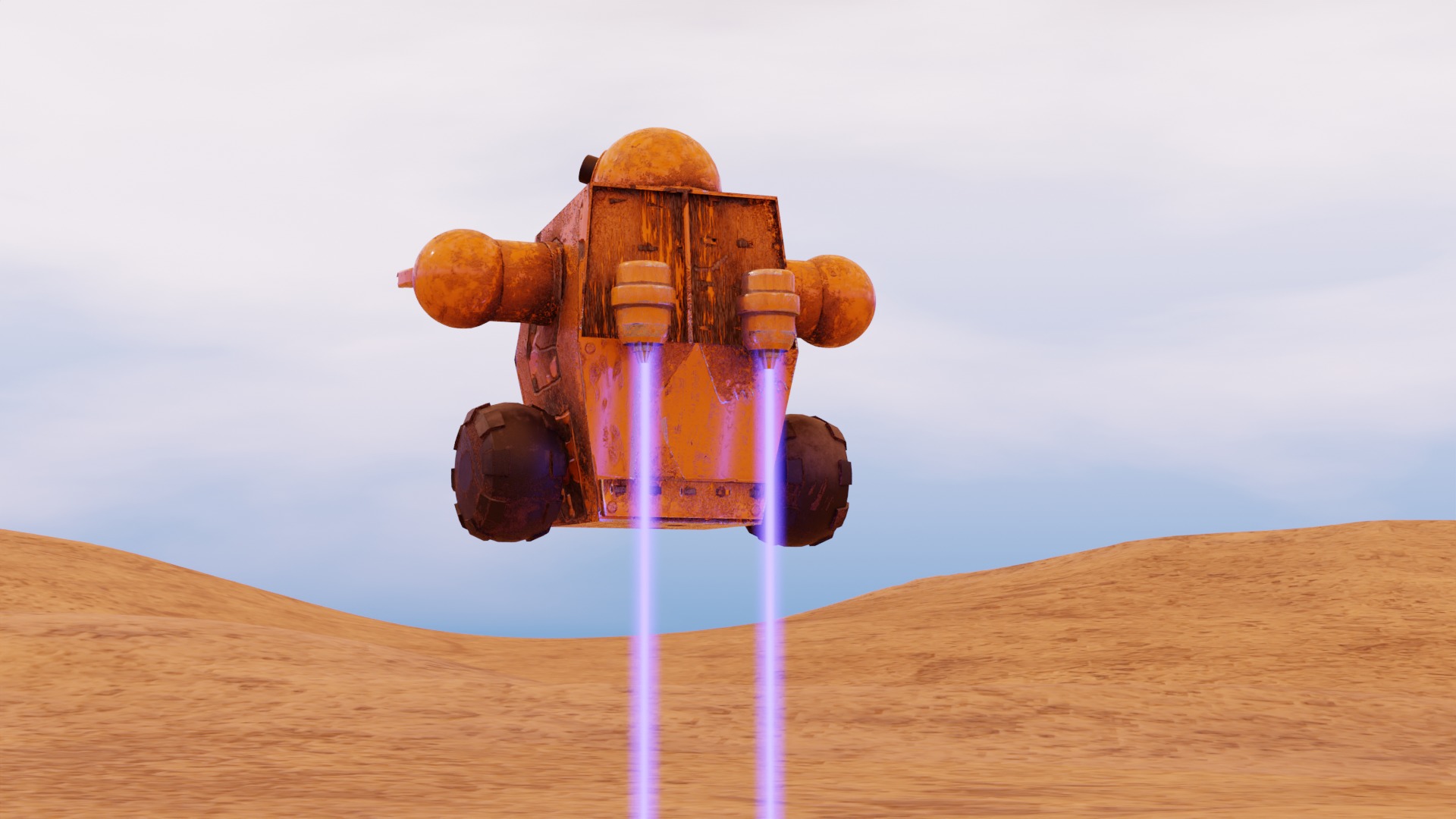 AI-AT Unit Low-poly 3D model_3