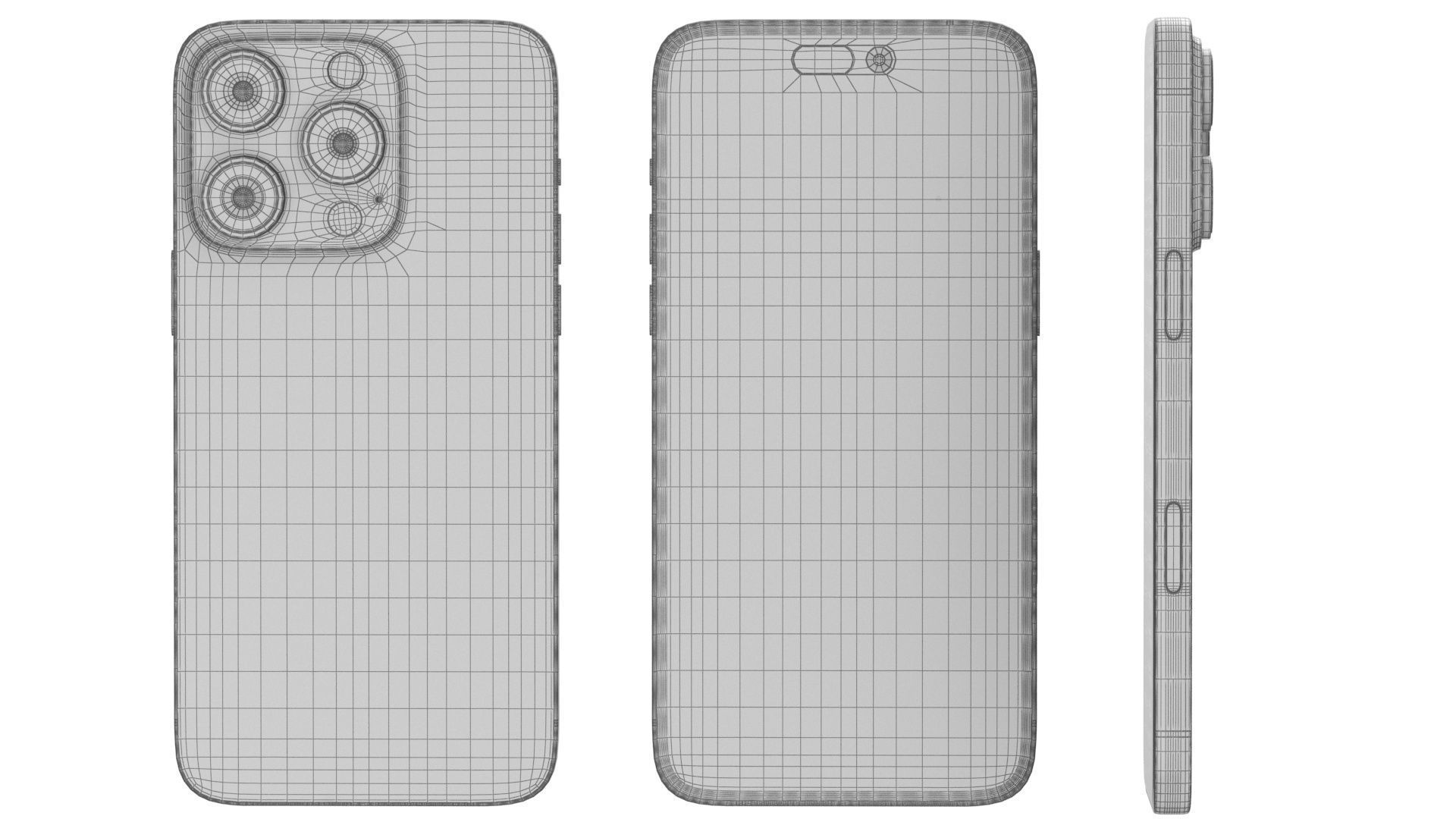 Apple iphone 16 pro desert 3D model_21