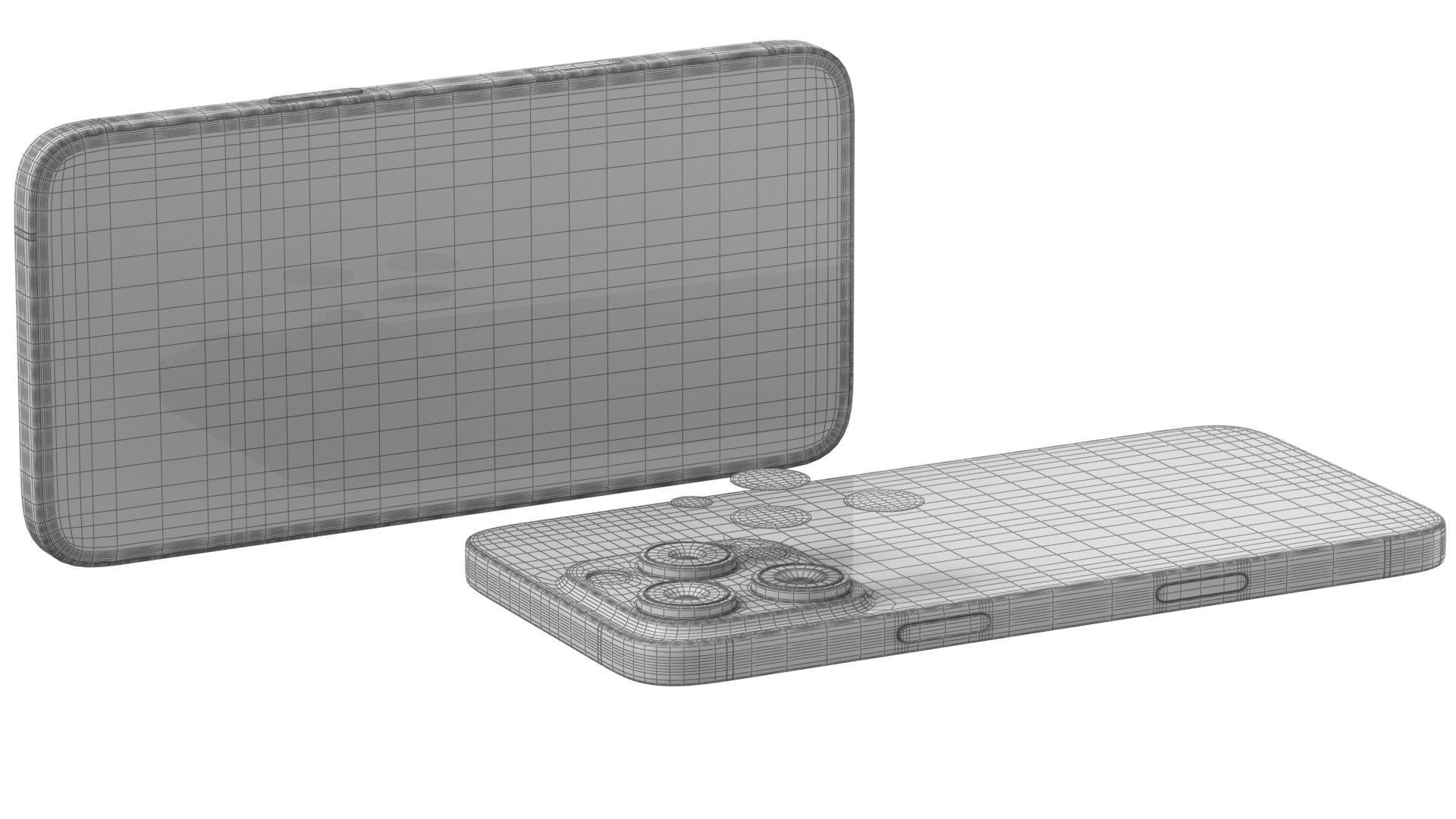 Apple iphone 16 pro desert 3D model_15