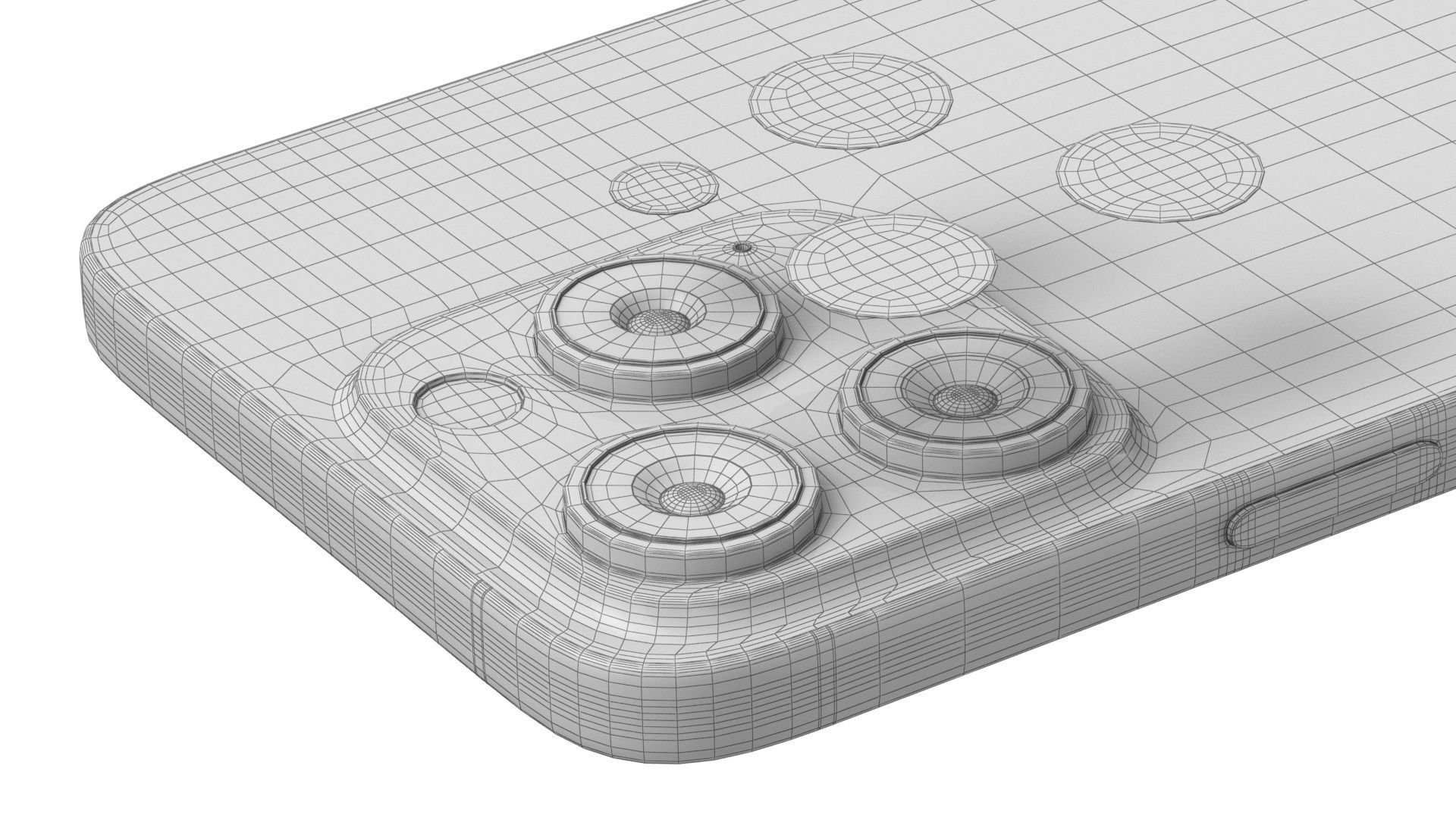 Apple iphone 16 pro desert 3D model_19