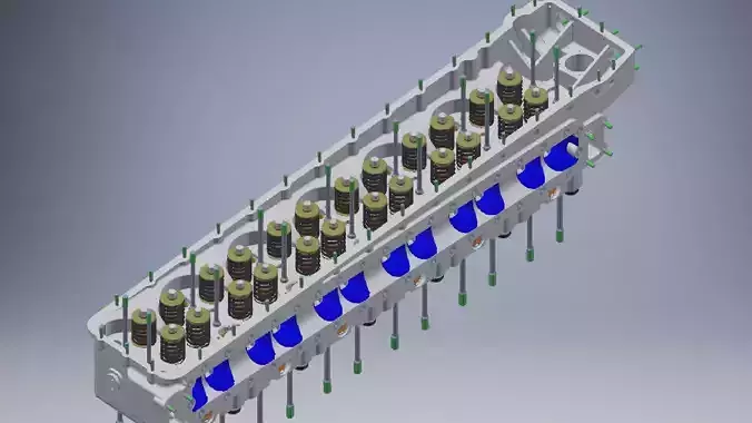 Engine head  3d model