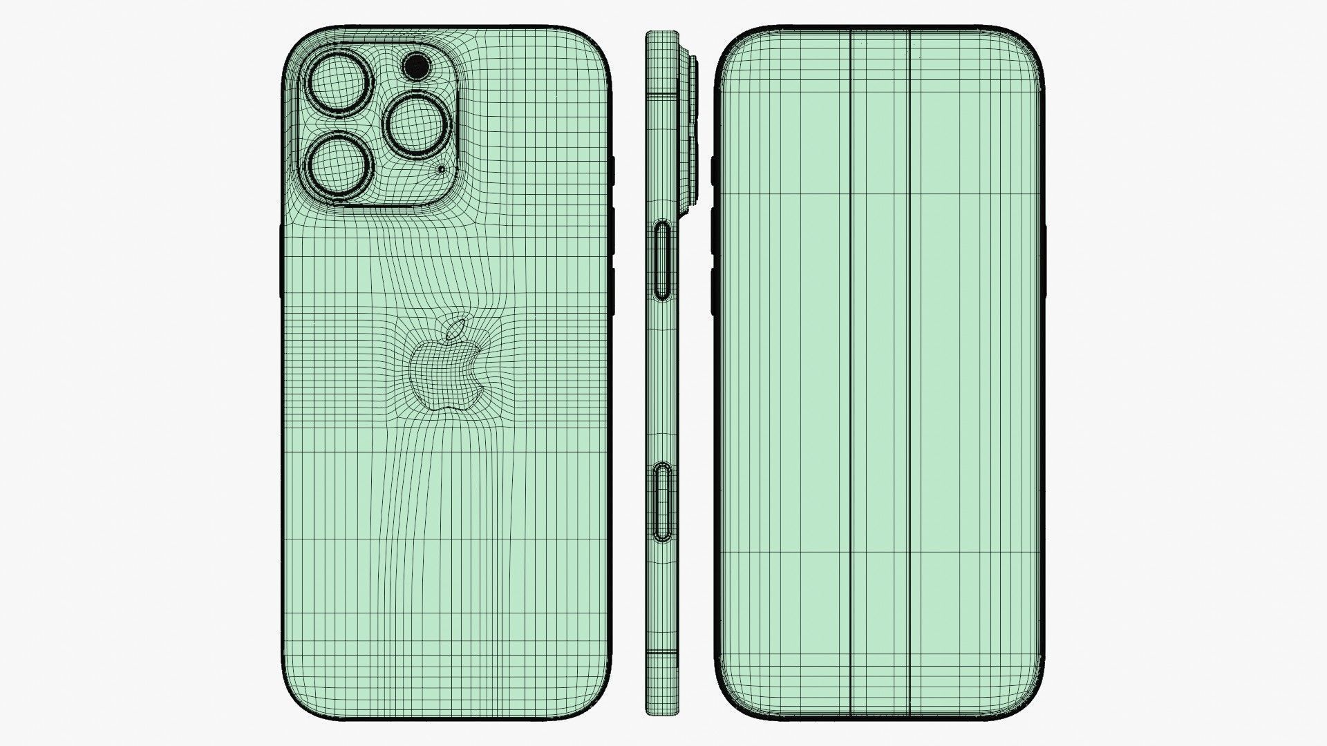 Apple iPhone 16 Pro Max Desert Titanium 3D model_13