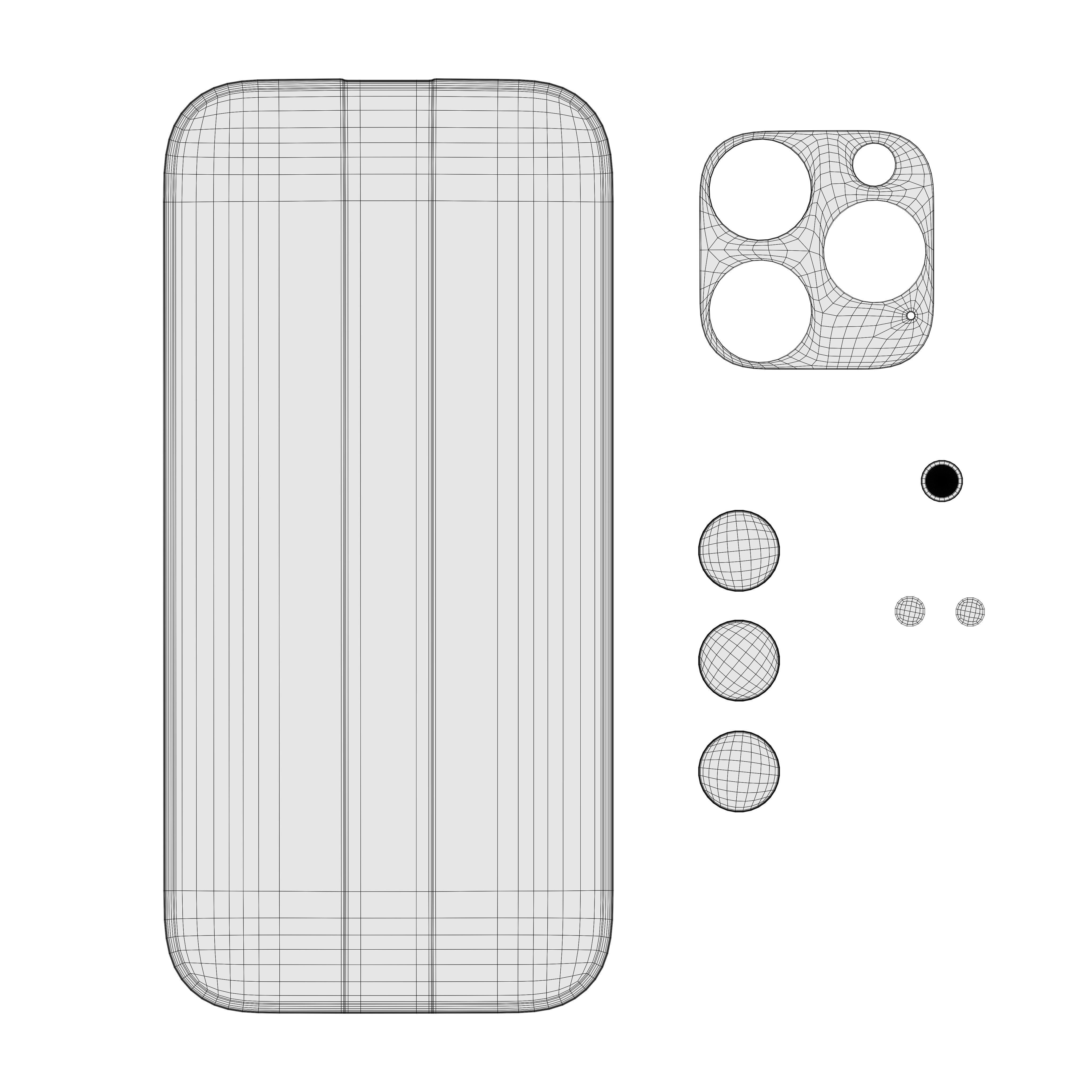 Apple iPhone 16 Pro Max Desert Titanium 3D model_11