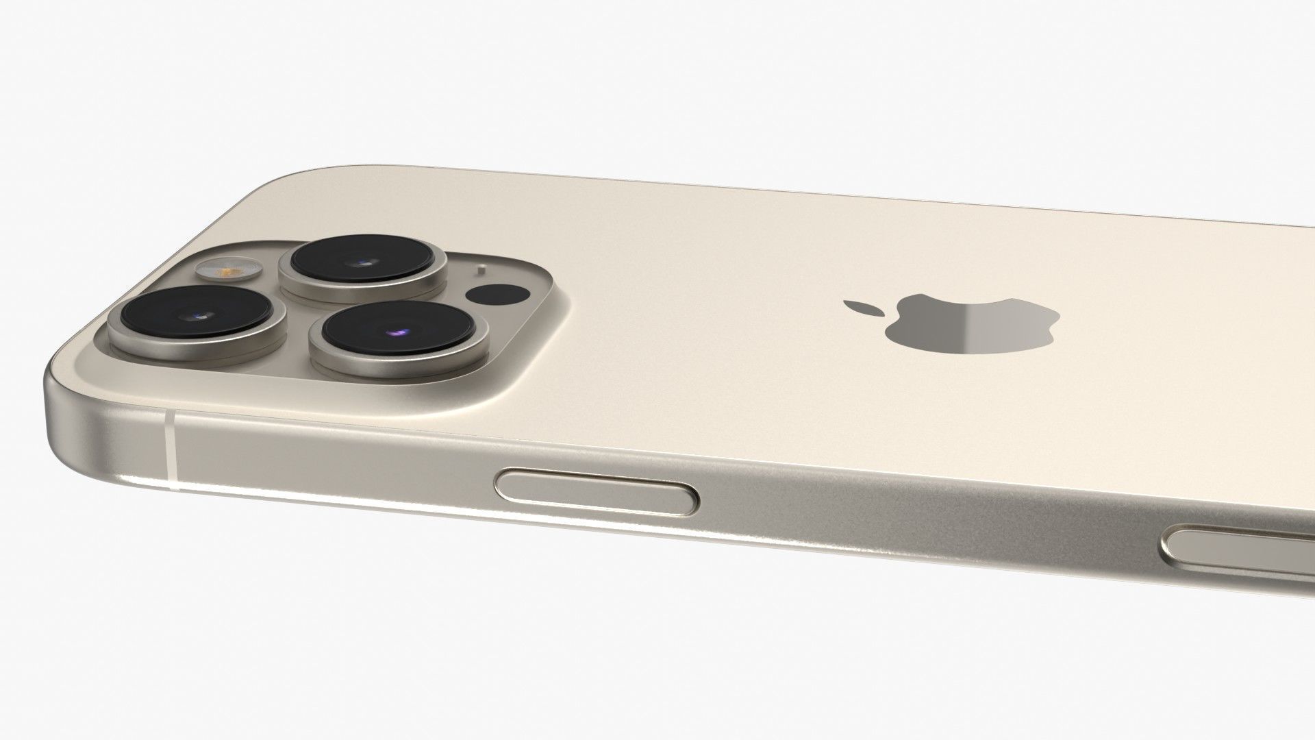 Apple iPhone 16 Pro Max Natural Titanium 3D model_5