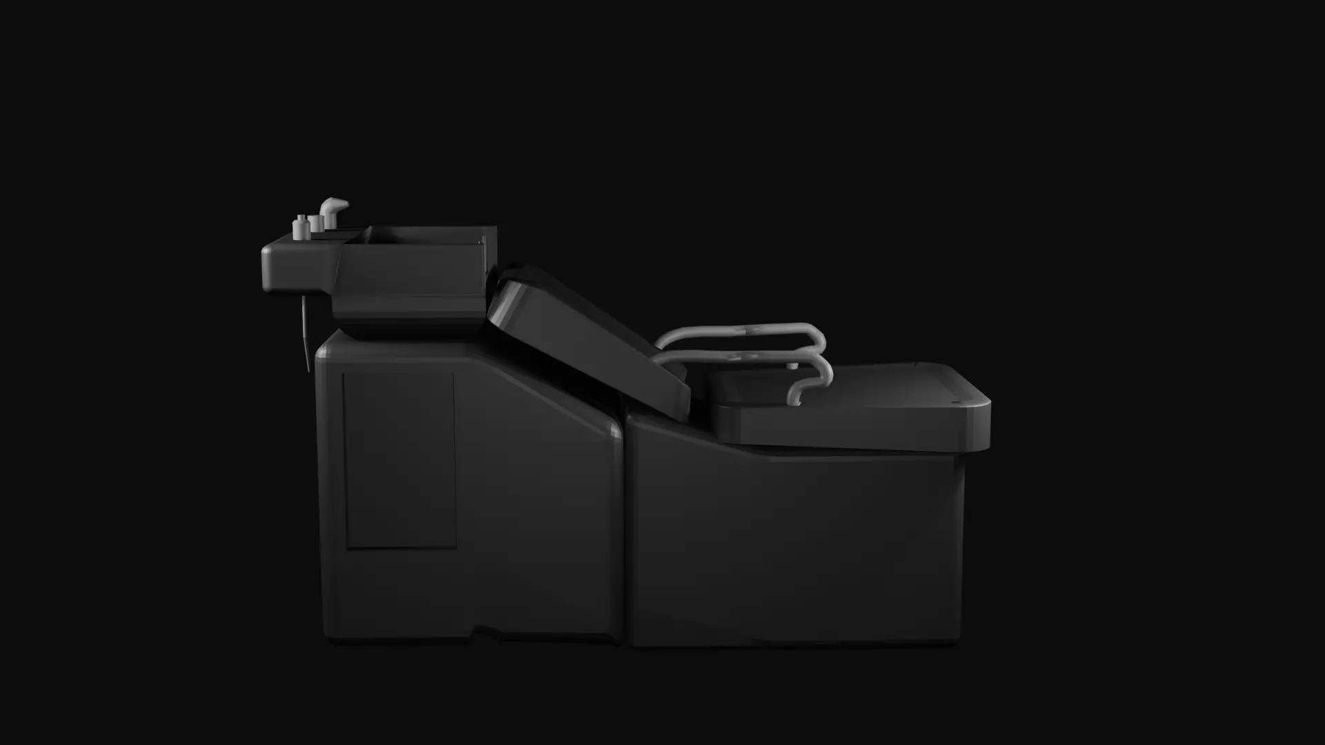 Salon Shampoo Bowl 3D model_0