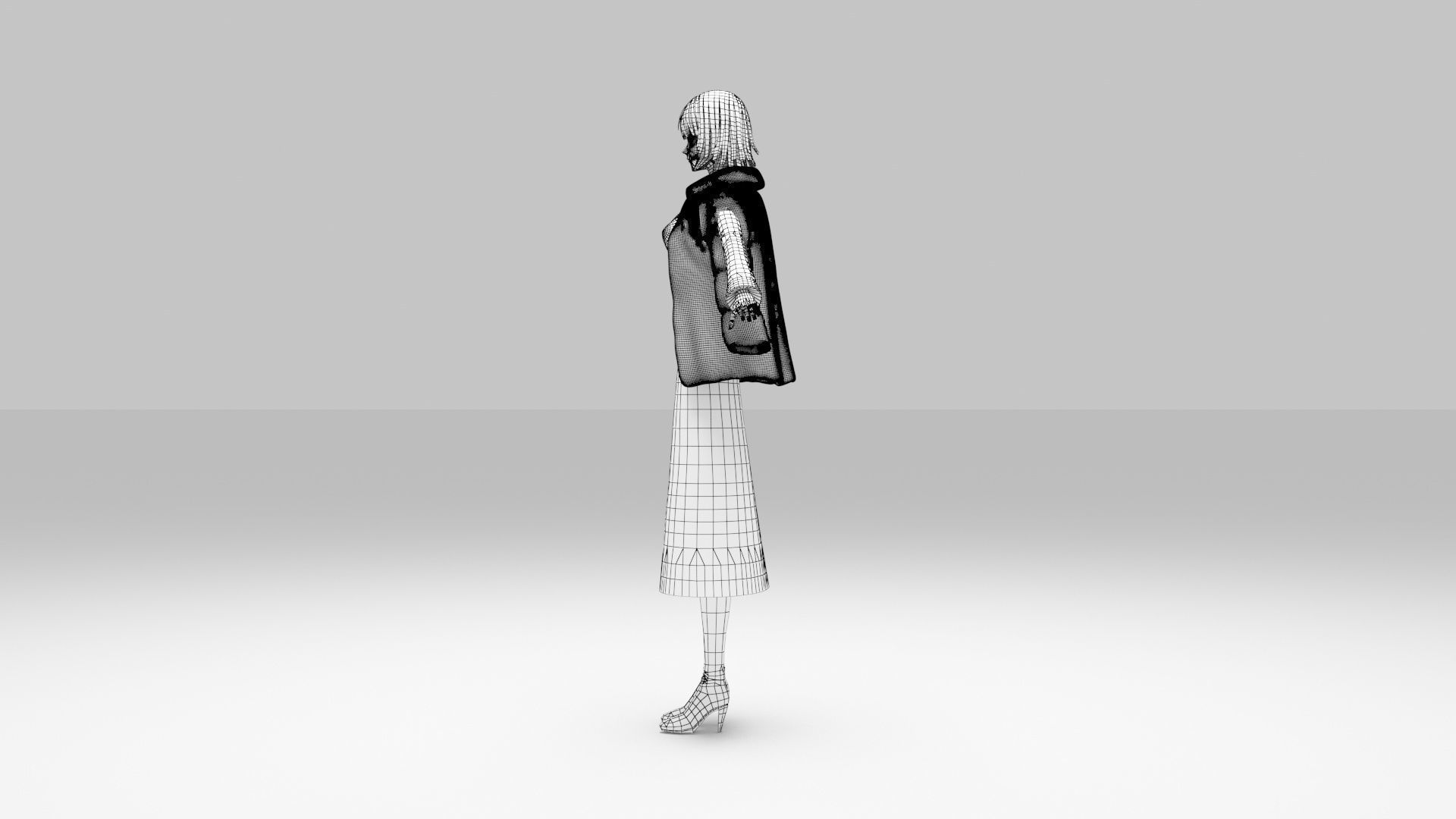 Fubuki - One Punch Man 3D model_7