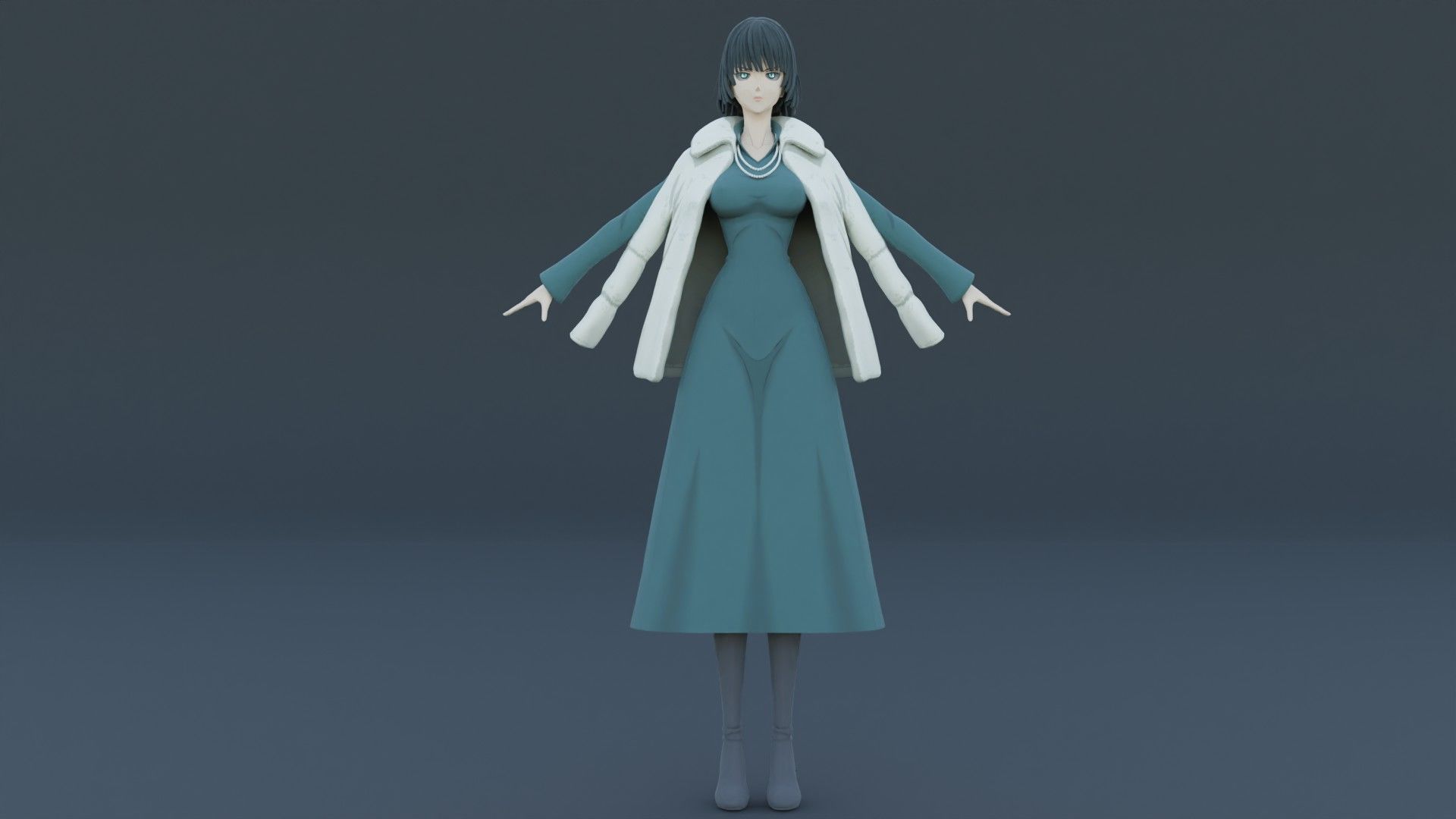 Fubuki - One Punch Man 3D model_5
