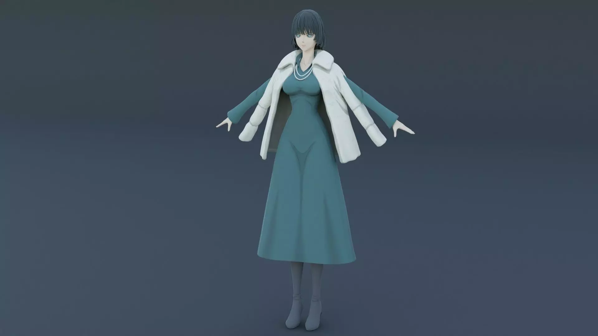Fubuki - One Punch Man 3D model_0