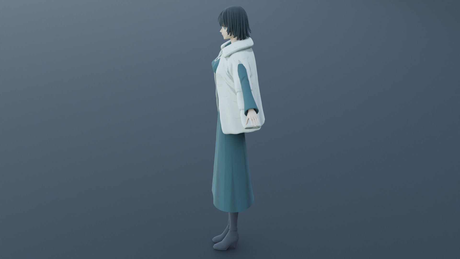 Fubuki - One Punch Man 3D model_1